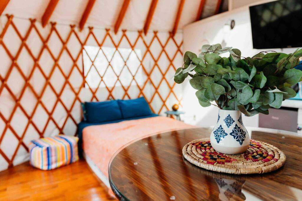 Heated & Ac Yurt Villa Пен Ян Екстериор снимка